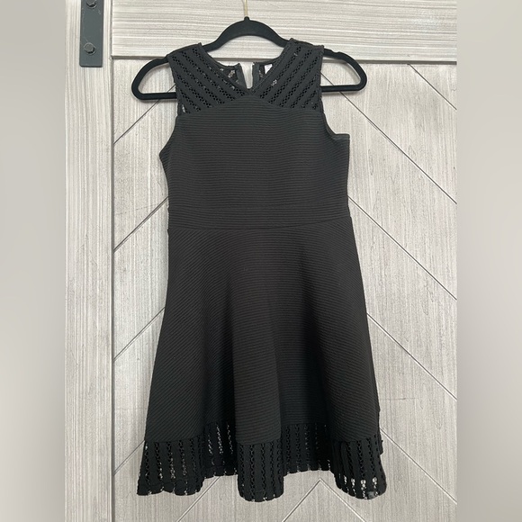 Franki by francesca’s Other - Elegant Black Sleeveless Girls Size 14 Dress